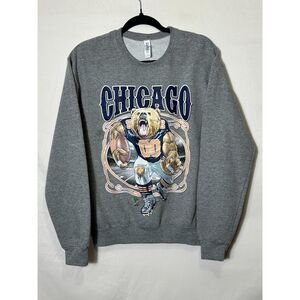 Jerzees Chicago Bears Wild Bobby NFL Football Sweatshirt Size S